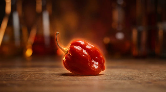 image d'un piment en feu, il brule mais en réalité ne brule pas vraiment. image comme une métaphore