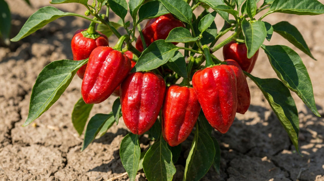 Stress hydrique et piment : comment l'eau concentre le goût et le piquant