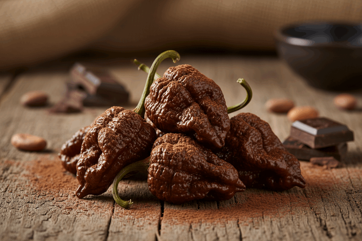 bhut jolokia ghost pepper chocolat 