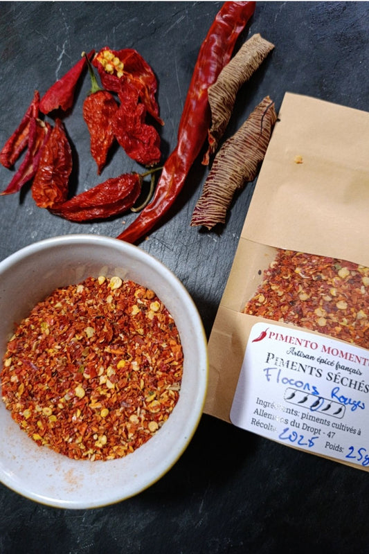 Flocons de Piments Rouges - Assemblage Artisanal