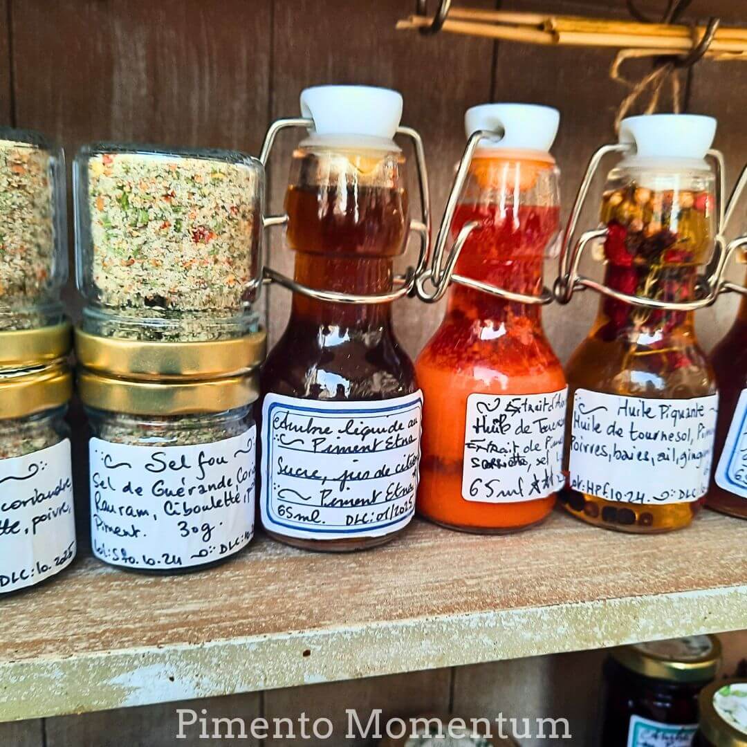Condiments, sels et huiles pimentées artisanales – Collection Incontournables Pimento Momentum