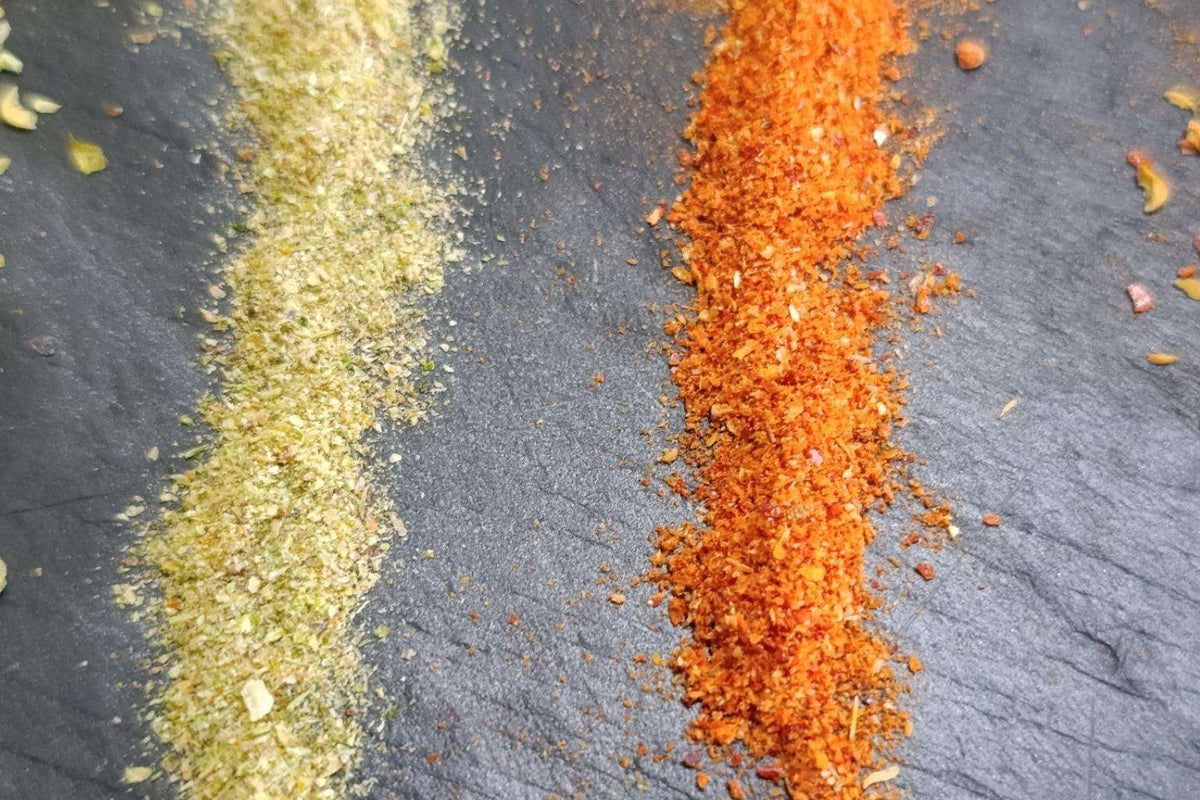 Poudre de Piments Verts - Assemblage Artisanal