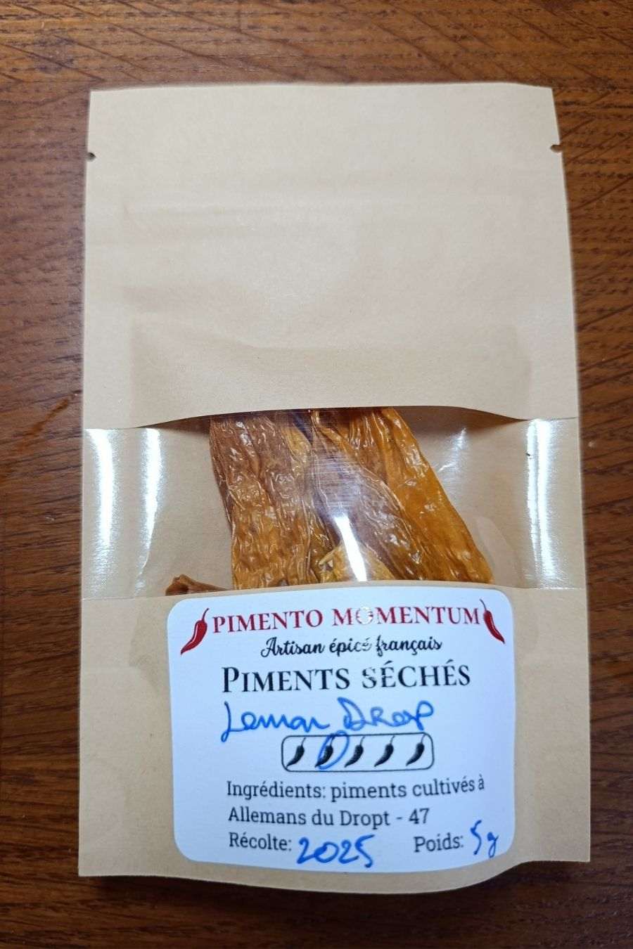 Les 3 Visages du Piment (Lemon drop - Ancho - Cayenne)